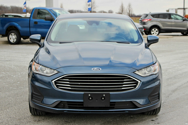 2019 Ford Fusion Se Blue, 1.5l Ecoboost Engine 