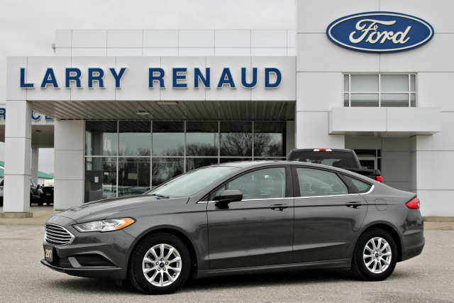 2017 Ford Fusion S Magnetic Metallic Larry Renaud 2017 Ford Fusion S