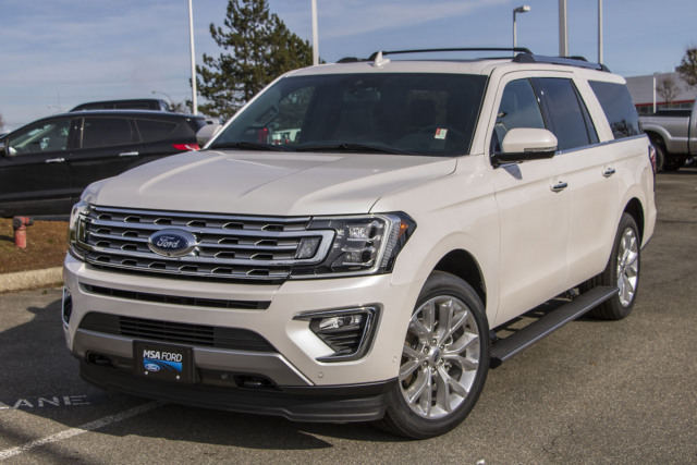 2019 Ford Expedition Limited MAX White Platinum, 3.5L V6 EcoBoost