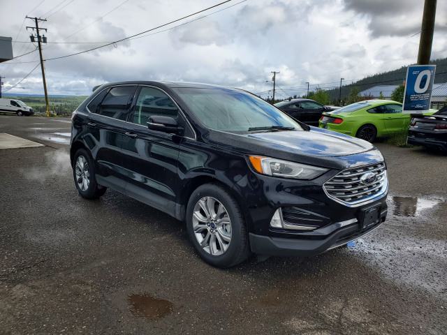 2019 Ford Edge Titanium Agate Black, Twin-scroll 2.0-l Ecoboost® Engine 