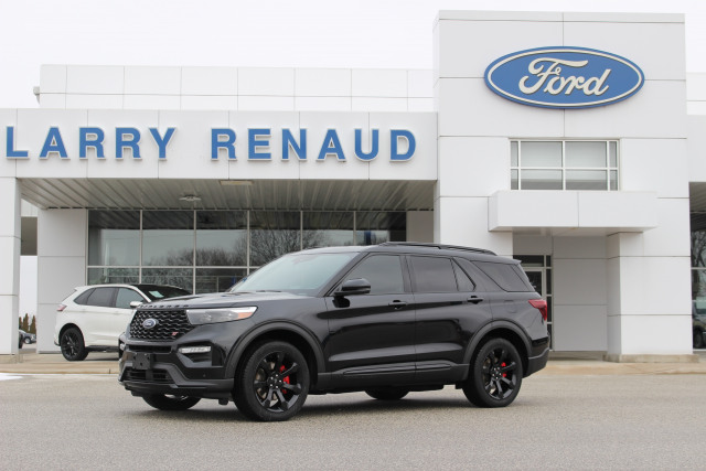 21 Ford Explorer Xlt Star White 2 3l Ecoboost Engine Larry Renaud Ford Sales