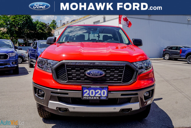 2020 Ford Ranger XLT Race Red, 2.3L EcoBoost Engine with Auto Start