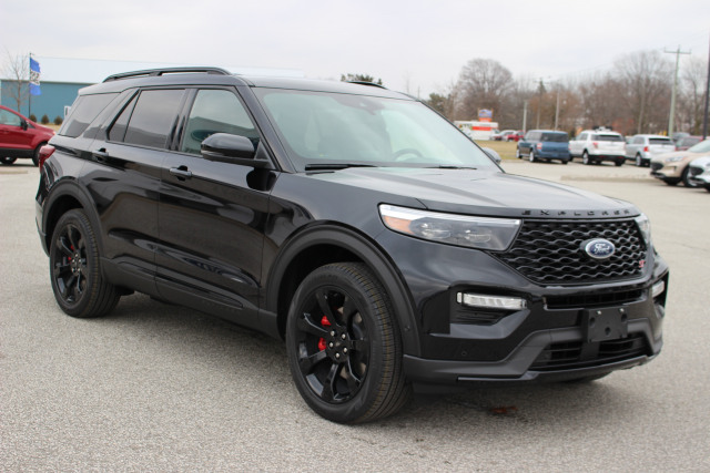 2020 Ford Explorer ST Agate Black, 3.0L EcoBoost® V6 Engine with Auto