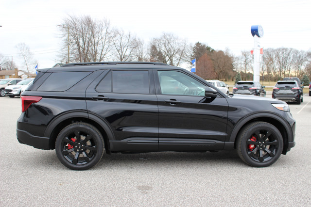 2020 Ford Explorer ST Agate Black, 3.0L EcoBoost® V6 Engine with Auto