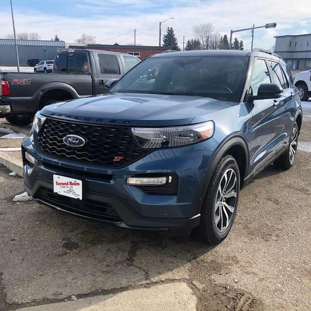 2020 Ford Explorer ST Blue, 3.0L EcoBoost® V6 Engine with Auto Start