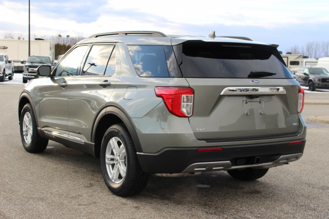 2020 Ford Explorer XLT Silver Spruce, 2.3L I-4 EcoBoost Engine with Auto Start-Stop Technology