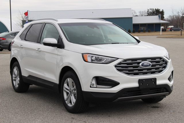 2020 Ford Edge SEL Star White, TwinScroll 2.0L EcoBoost