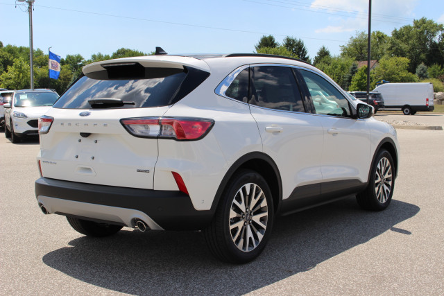 2020 Ford Escape Hybrid Titanium Star White, 2.5L iVCT Atkinson-cycle I