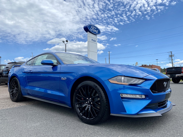 2020 Ford Mustang GT Velocity Blue, 5.0L Ti-VCT V8 Engine | Plaza Ford