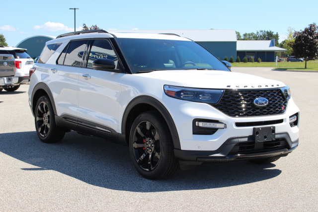 2020 Ford Explorer ST Star White, 3.0L EcoBoost® V6 Engine with Auto