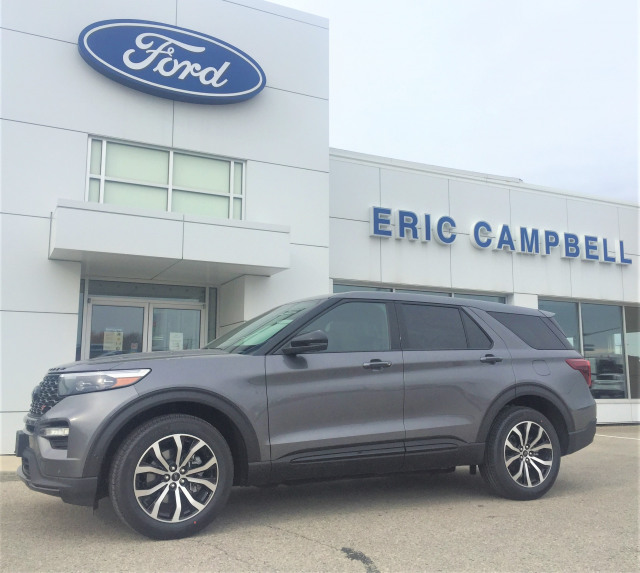 2021 Ford Explorer St Carbonized Gray 3 0l Ecoboost V6 Engine With Auto Start Stop Technology Eric Campbell Ford Lincoln