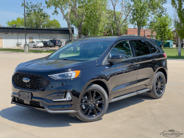 2021 Ford Edge St Line Carbonized Grey 2 0l Ecoboost Engine Hometown Service Ltd