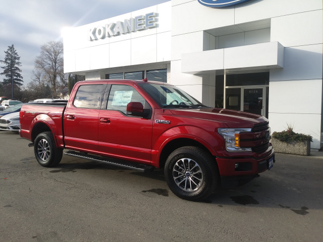 2018 Ford F-150 Lariat Ruby Red, 3.5l Ecoboost® V6 Engine With Auto 