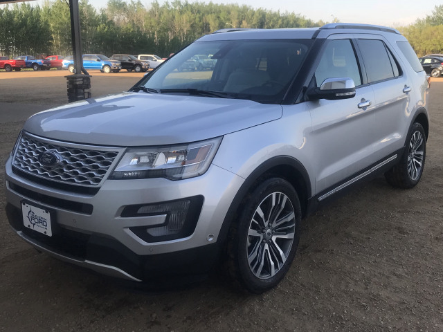 2017 Ford Explorer Platinum Silver 3 5l V6 24v Gdi Dohc Twin Turbo 2017 Ford Explorer Platinum