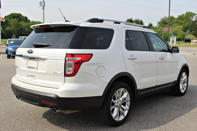 2013 Ford Explorer Limited White, 2.0l I4 16v Gdi Dohc Turbo 