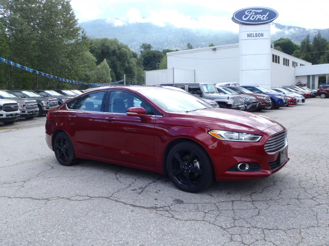 2016 Ford Fusion Se Red 2 0l I4 16v Gdi Dohc Turbo Nelson Ford