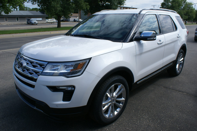 2019 Ford Explorer XLT White Platinum, 3.5L Ti-VCT V6 Engine | Senchuk ...