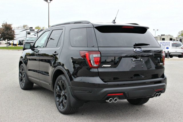 2019 Ford Explorer Sport Agate Black, 3.5L EcoBoost® V6 Engine | Larry ...