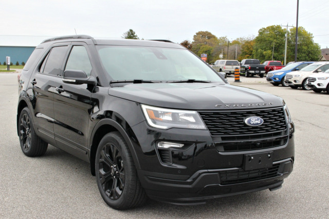 2019 Ford Explorer Sport Agate Black, 3.5L EcoBoost® V6 Engine | Larry ...