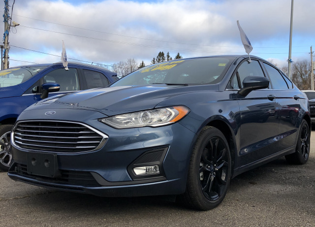 2019 Ford Fusion SE Blue, 1.5L Ecoboost Engine | Riverside Ford Sales ...