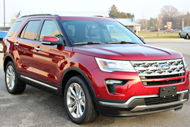 2016 Ford Explorer Red