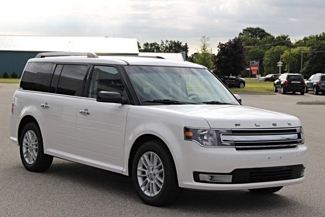 2019 Ford Flex SEL White Platinum, 3.5L Ti-VCT V6 Engine | Larry Renaud ...