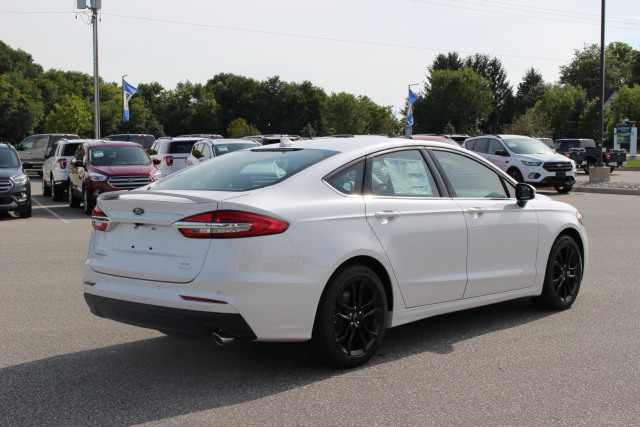 2019 Ford Fusion SE White Platinum, 1.5L Ecoboost Engine | Larry Renaud ...