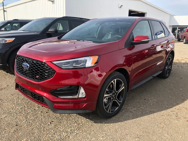 2019 Ford Edge ST Ruby Red, 2.7L V6 EcoBoost® Engine | Raymond Motors