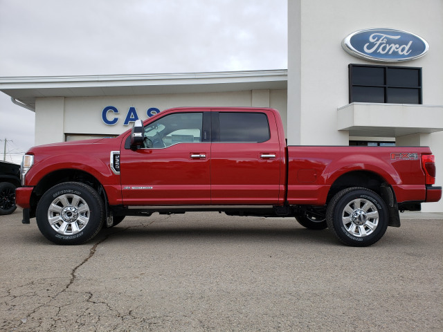 2020 Ford SuperDuty F-350 Platinum Rapid Red, 6.7L Power Stroke® V8 ...