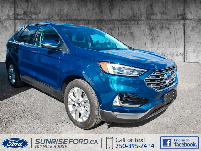 2020 Ford Edge Titanium Dark Persian Green, Twin-Scroll 2.0L EcoBoost ...