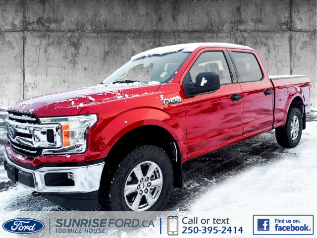 2020 Ford F-150 XLT Rapid Red, 5.0L Ti-VCT V8 engine with Auto Start ...