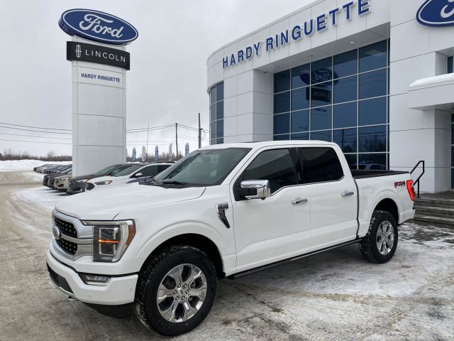 2021 Ford F-150 Platinum Star White, 3.5L V6 EcoBoost® with Auto Start ...