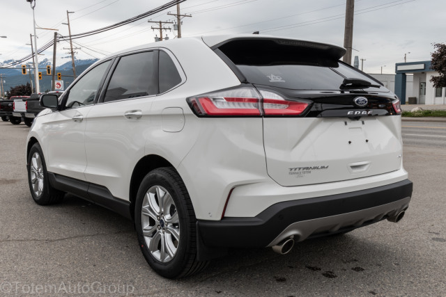 2021 Ford Edge Titanium Star White, 2.0L EcoBoost® Engine | Terrace ...