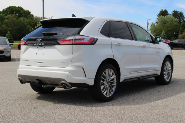 2021 Ford Edge Titanium Star White, 2.0L EcoBoost® Engine | Larry ...