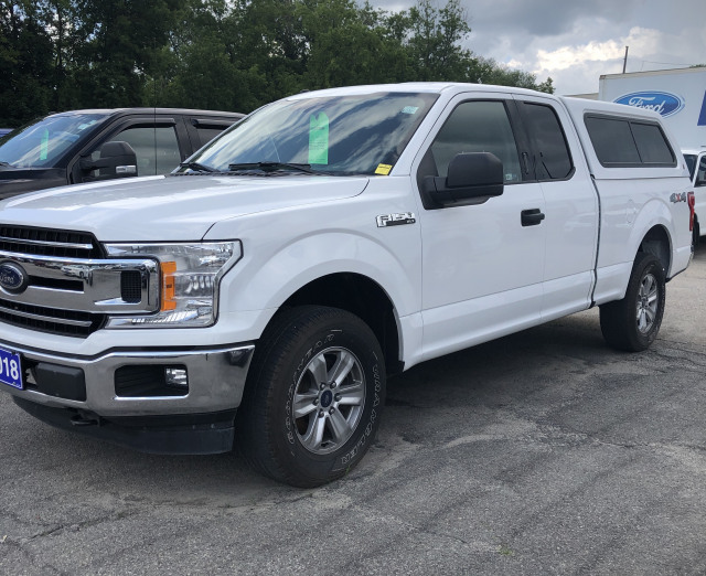 2018 Ford F150 4x4 - Supercab XLT - 163 WB Oxford White, | Riverside ...