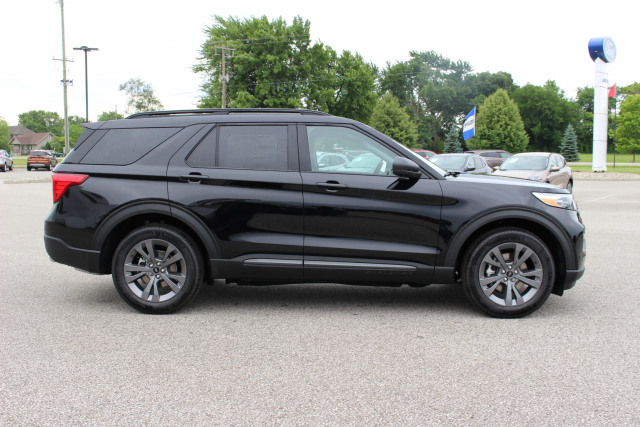 2021 Ford Explorer XLT Agate Black, 2.3L EcoBoost I-4 Engine with Auto ...