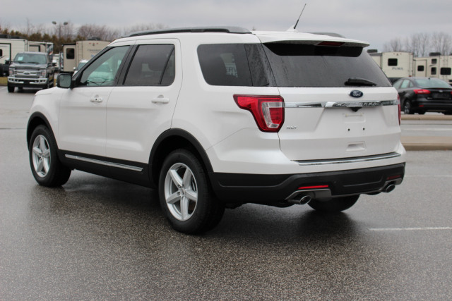 2018 Ford Explorer XLT White Platinum, 3.5L Ti-VCT V6 Engine | Larry ...