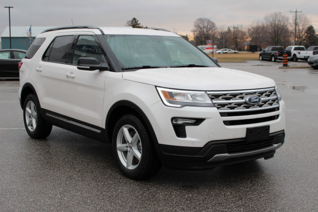 2018 Ford Explorer XLT White Platinum, 3.5L Ti-VCT V6 Engine | Larry ...