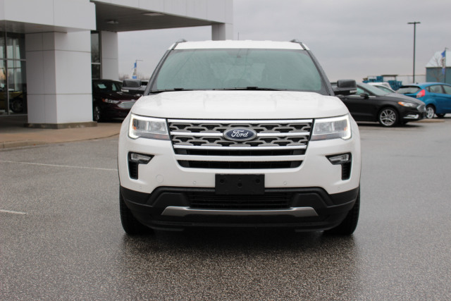 2018 Ford Explorer XLT White Platinum, 3.5L Ti-VCT V6 Engine | Larry ...