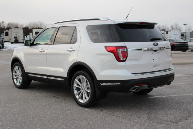 2018 Ford Explorer Limited White Platinum, 3.5L Ti-VCT V6 Engine ...