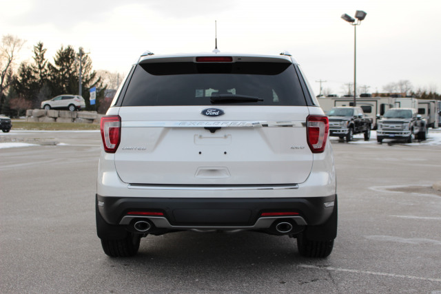 2018 Ford Explorer Limited White Platinum, 3.5L Ti-VCT V6 Engine ...