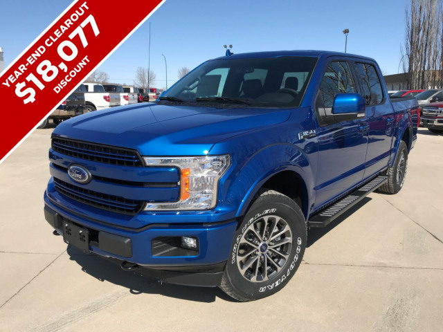 2018 Ford F-150 LARIAT Lightning Blue, 3.5L EcoBoost® V6 engine with ...